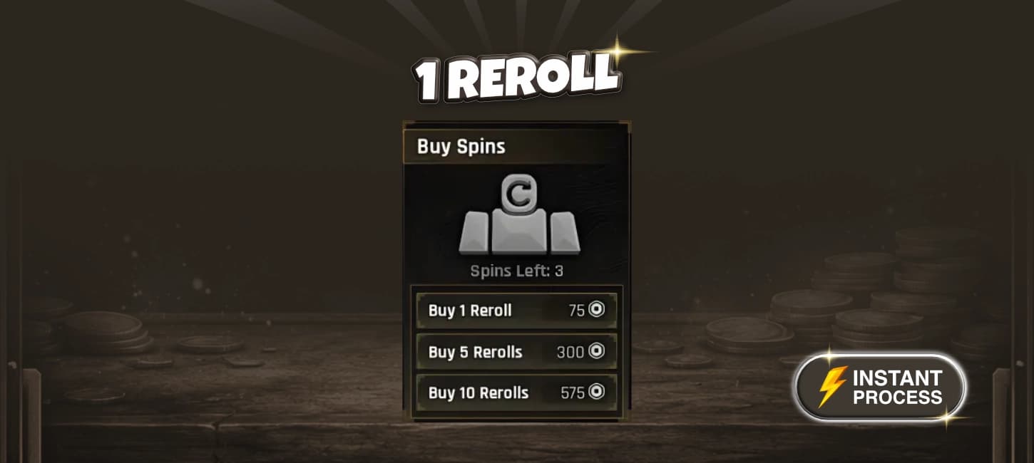 1 Reroll