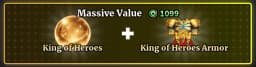 King of Heroes + King of Heroes Armor Bundle