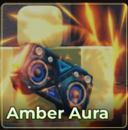 Amber Aura Boombox Skin
