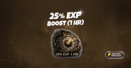 25% EXP Boost [1 Jam]