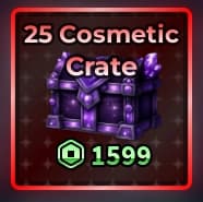 25 Cosmetic Crate
