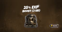 25% EXP Boost [3 Jam]
