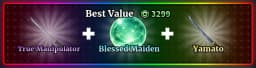 True Manipulator + Blessed Maiden + Yamato Bundle