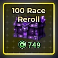 100 Race Reroll