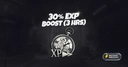 30% XP BOOST [3 JAM]