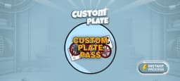 Custom Plate Pass