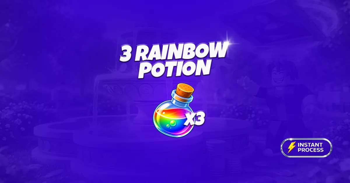 3 Rainbow Potion