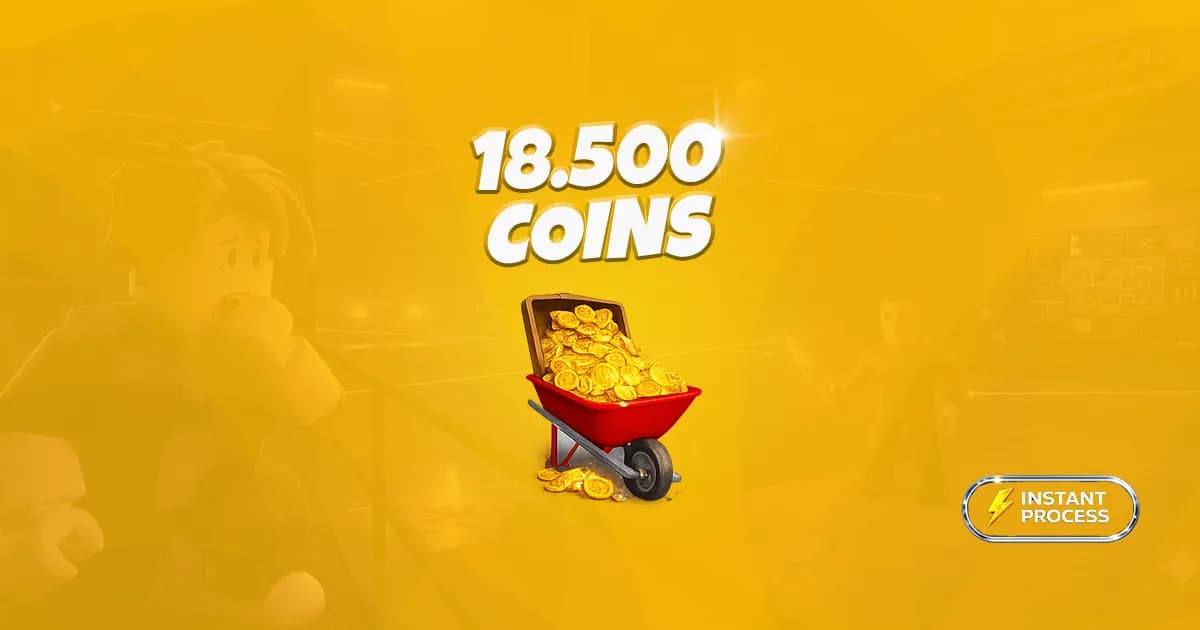 18500 Coins