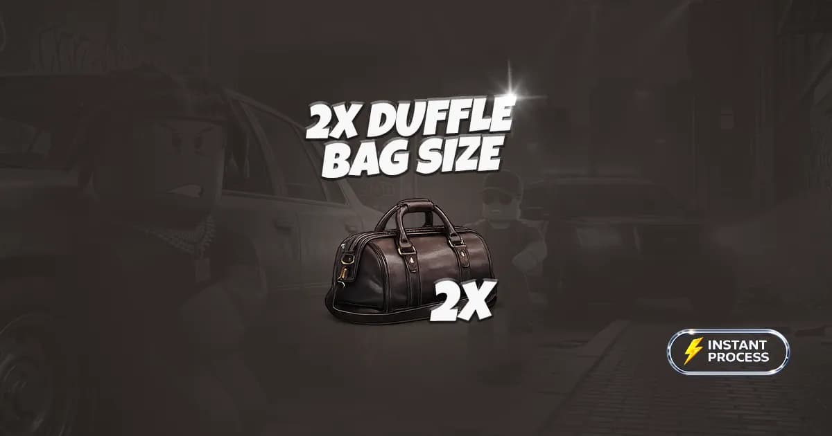 2x Duffle Bag Size
