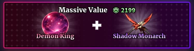Demon King + Shadow Monarch Bundle