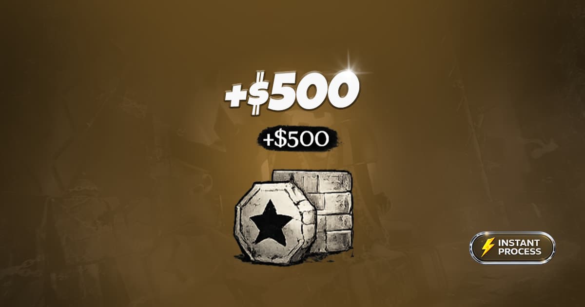 +$500