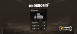 10 Rerolls