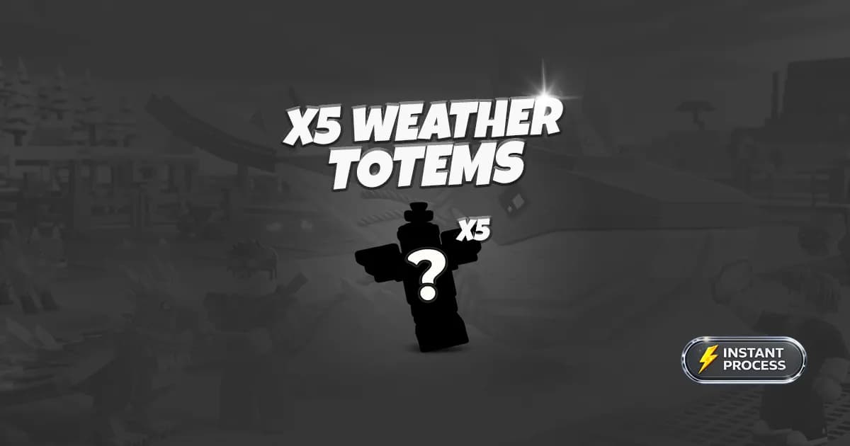 X5 Weather Totems