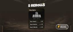 5 Rerolls