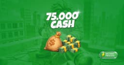 75.000 Cash