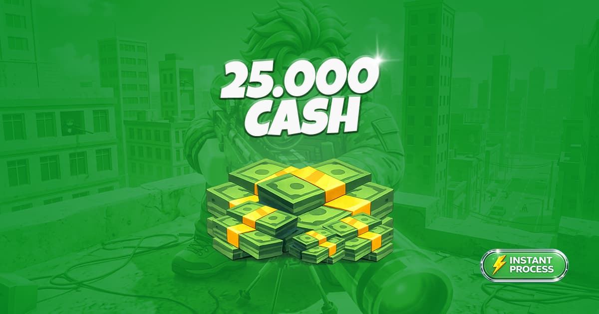 25.000 Cash