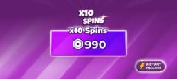 X10 Spins Wheel