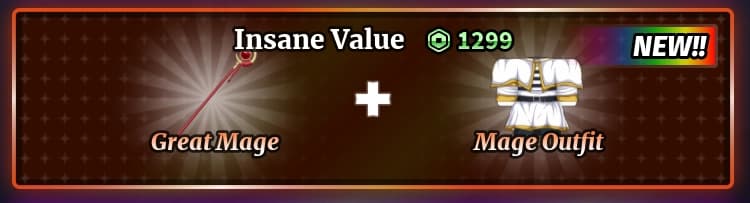 Great Mage + Mage Outfit Bundle