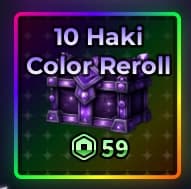 10 Haki Color Reroll