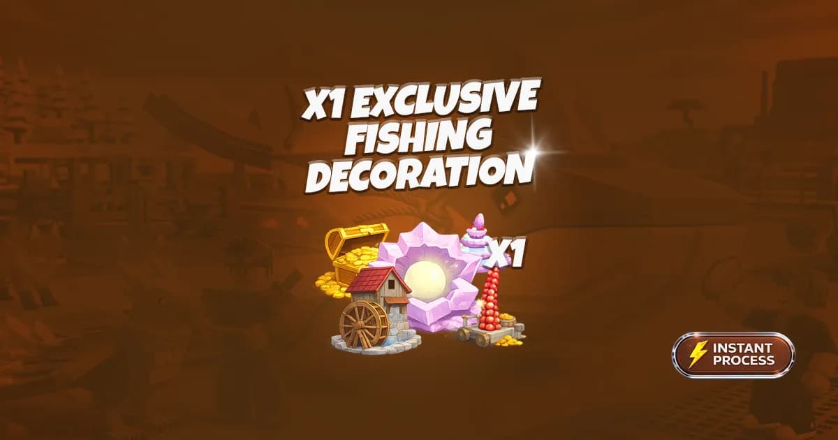 X1 Exclusive Fishing Decoration