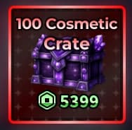 100 Cosmetic Crate