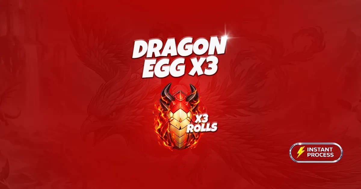 x3 Dragon Egg