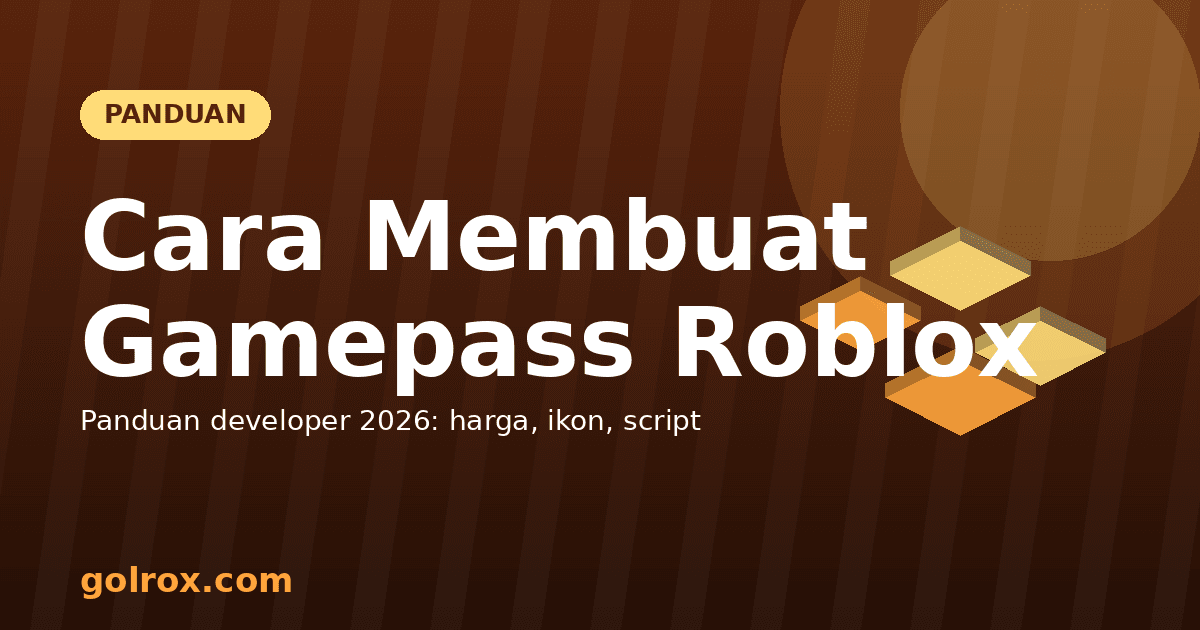 How to Create a Gamepass in Roblox 2026: Creator Hub Guide