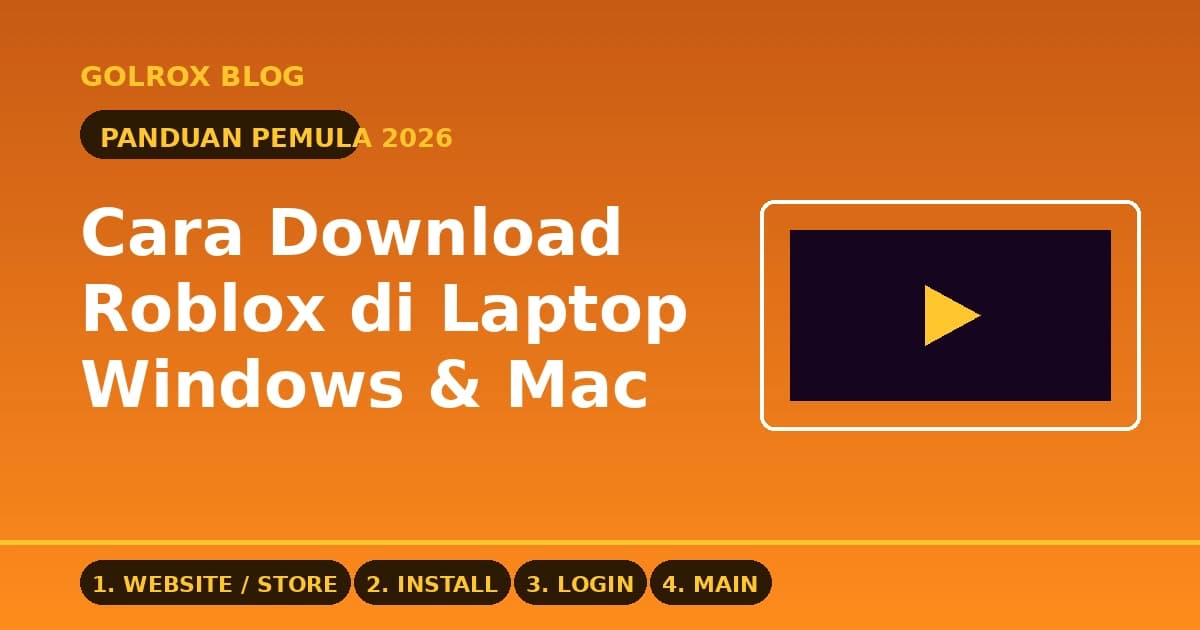 How to Download Roblox on Laptop 2026: Windows & Mac