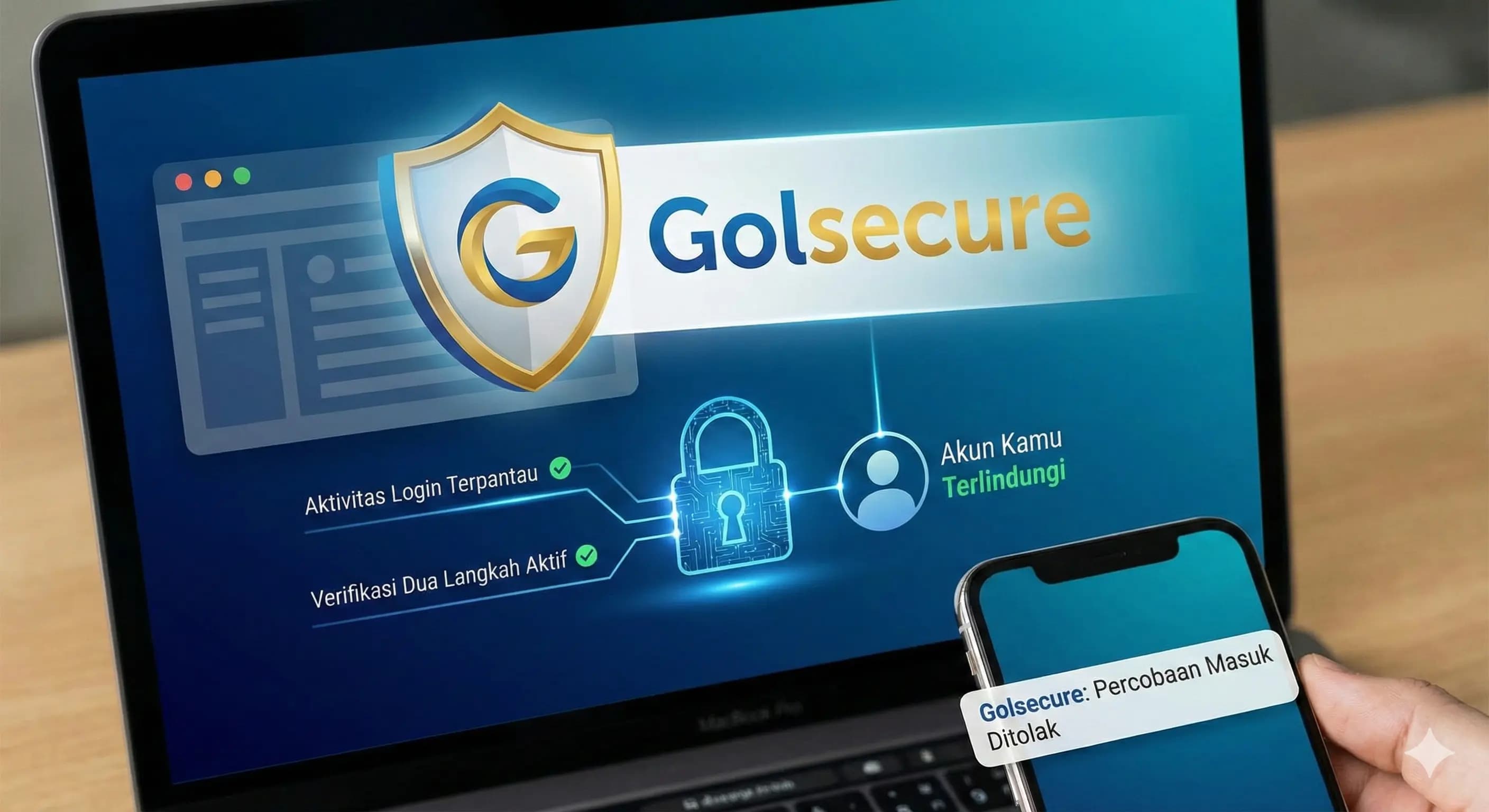 Cara Golrox Melindungi Akun Kamu dengan Golsecure
