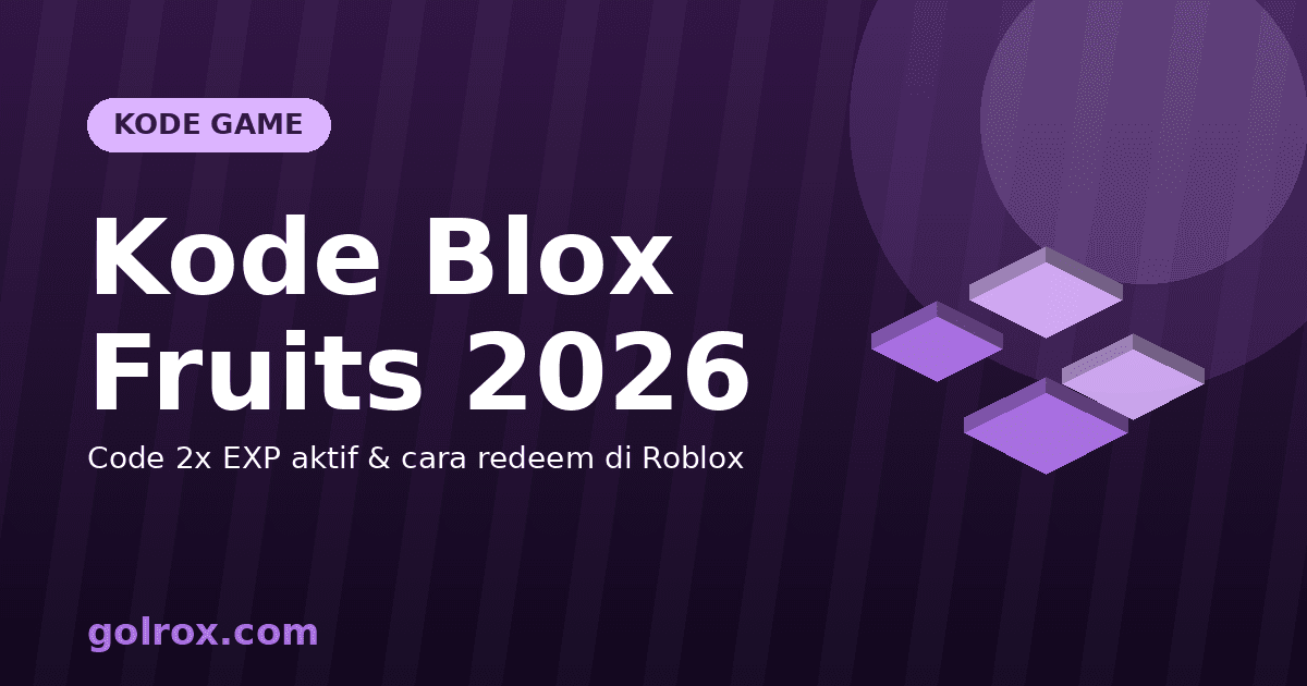 Kode Blox Fruits Juli 2026 Roblox: Aktif & Redeem