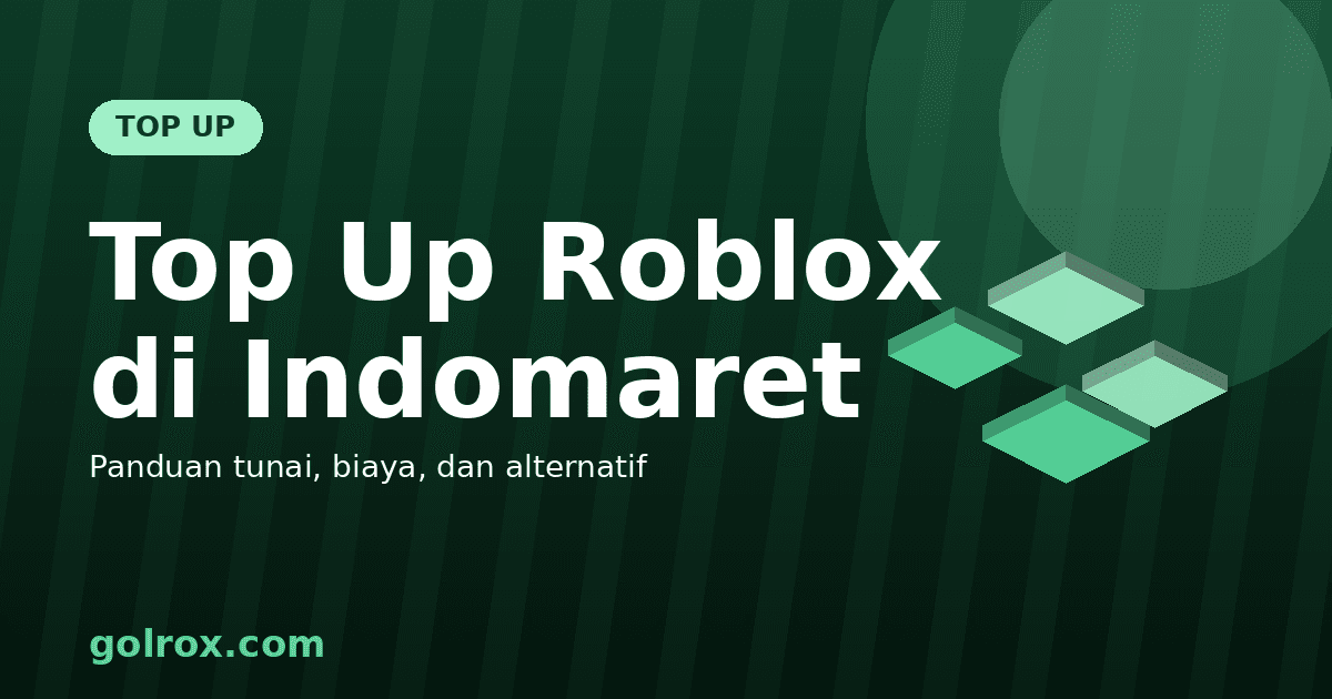 How to Top Up Roblox at Indomaret 2026: Complete Guide