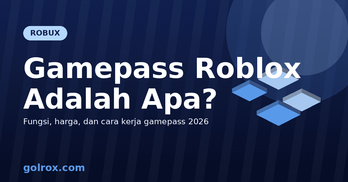 Gamepass Roblox Adalah Apa? Fungsi, Harga dan Contohnya