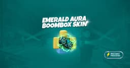 Emerald Aura Boombox Skin