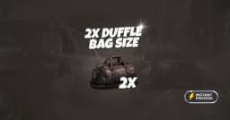 2x Duffle Bag Size