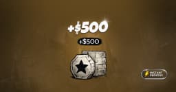 +$500